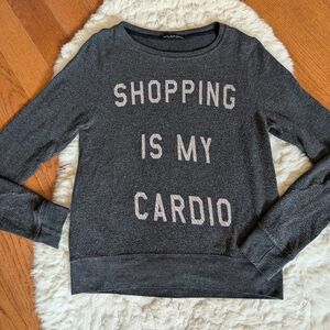 Wildfox shopping is my Cardio long sleeve tee xs